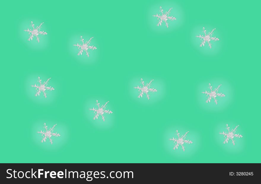 A christmas design for the holidays with snow flakes