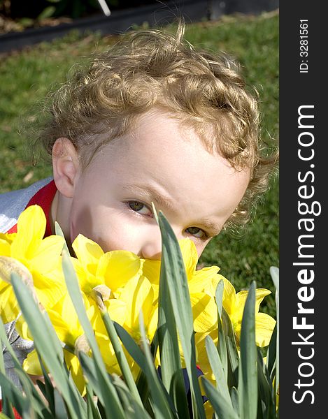 Smelling The Flowers