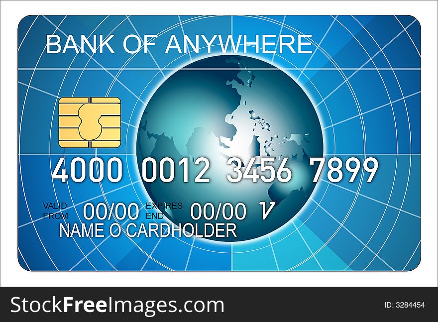 Credit Card Globe