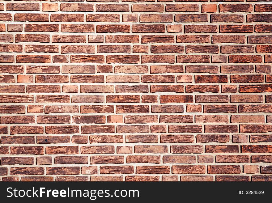 Colorful Brick Wall