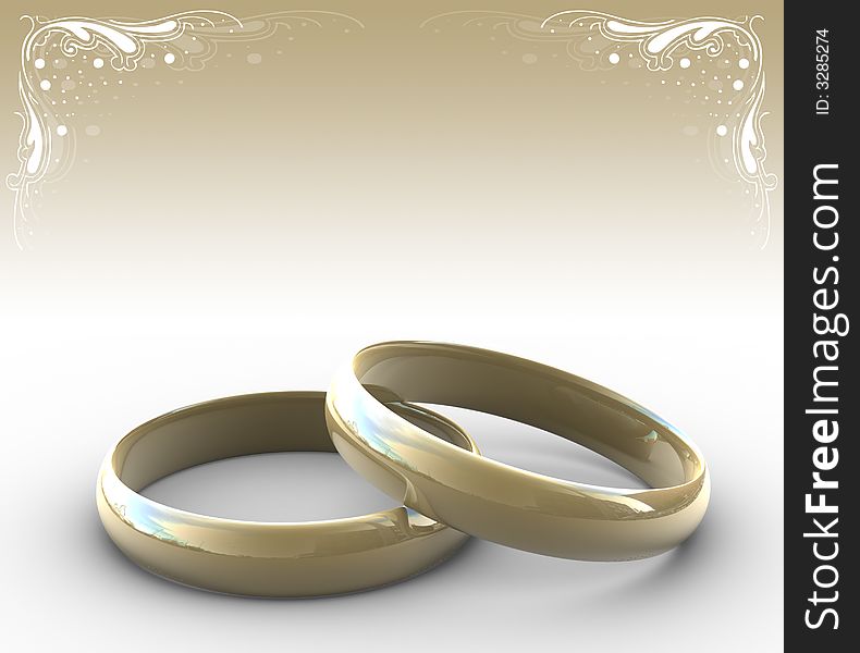 Two wedding rings