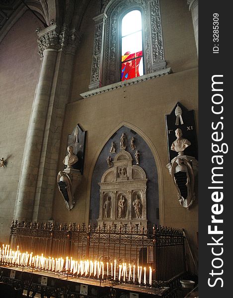 Shoot of inside of como Cathedral. Shoot of inside of como Cathedral