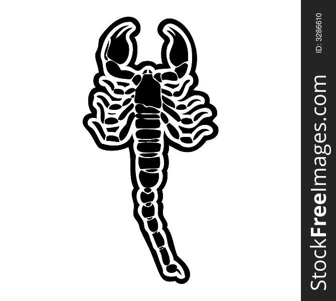 Scorpion tatoo