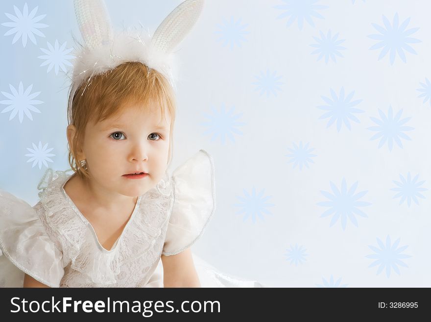 Pretty Baby In Festival Dress