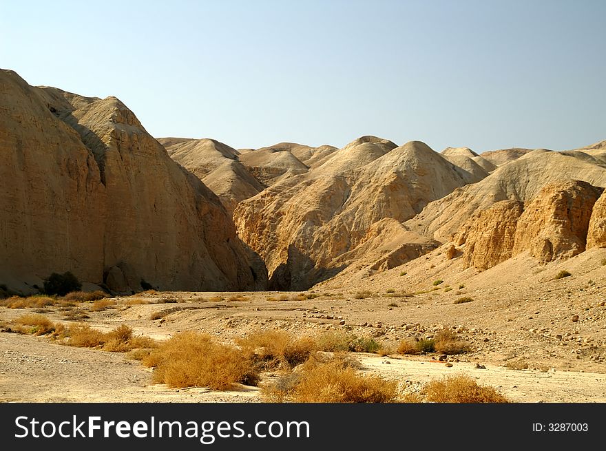 Arava Desert - Dead Landscape,