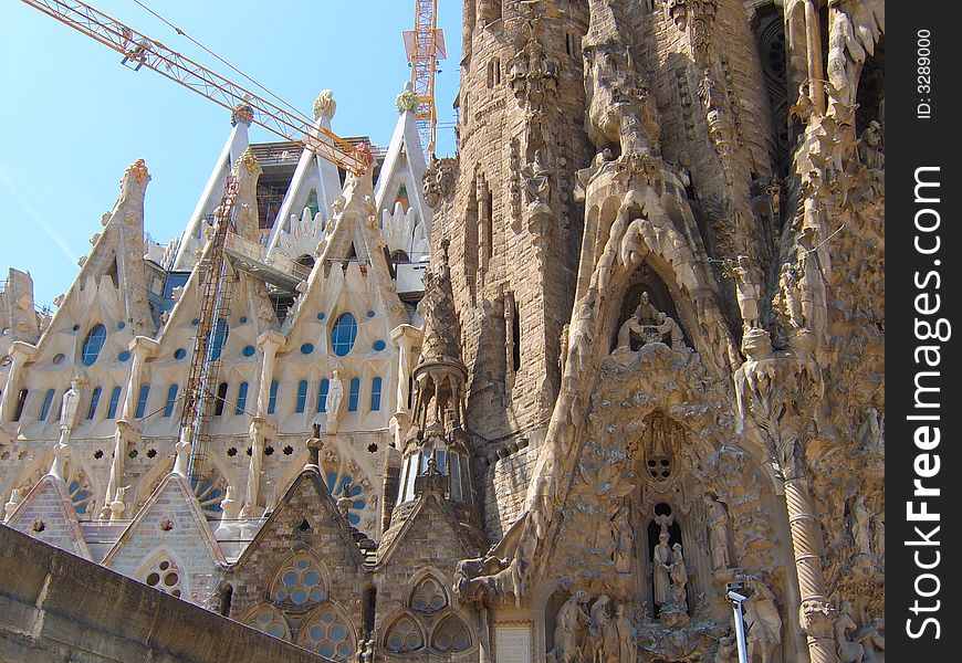 Sagrada Familia-Color elements