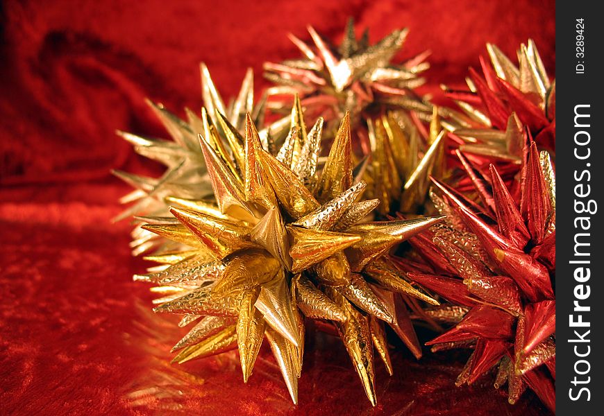 Christmas spikes to be used for decoration