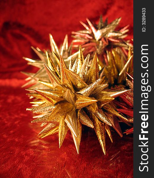Christmas spikes to be used for decoration. Christmas spikes to be used for decoration