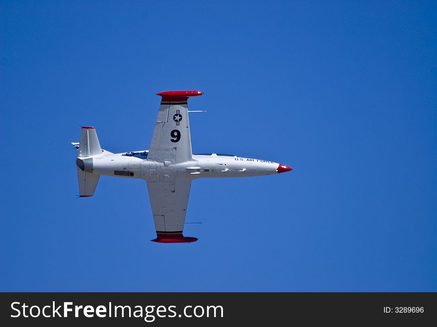 War bird in flight in Reno Nevada