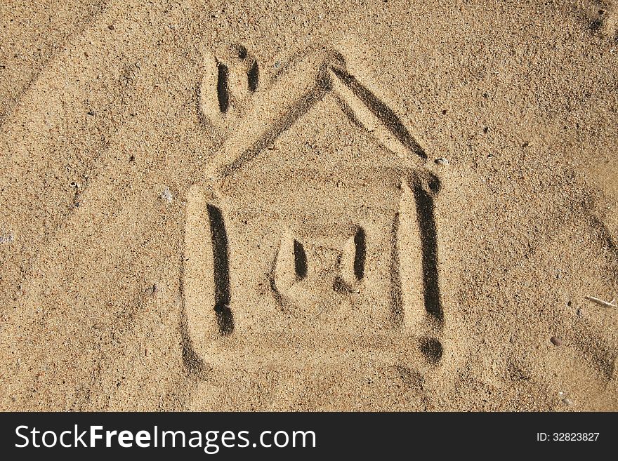 Sand house real estate crisis