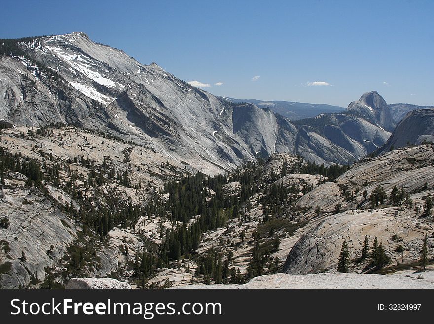 Half Dome and Cloud's Rest , Yosemite NP. Half Dome and Cloud's Rest , Yosemite NP