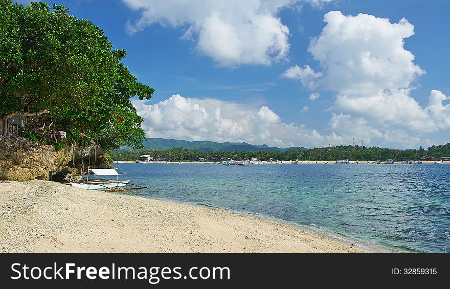 The Beach In Boracay Island