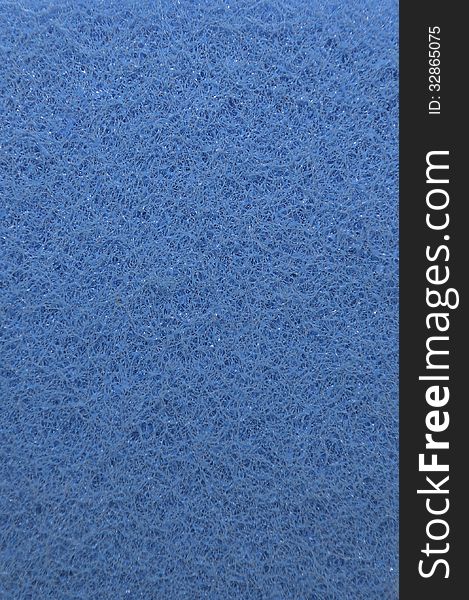 Blue sponge texture