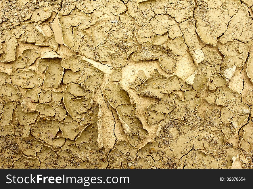 Cracked soil caused by drought. Rain does not fall seasonal summer outdoors. Cracked soil caused by drought. Rain does not fall seasonal summer outdoors.