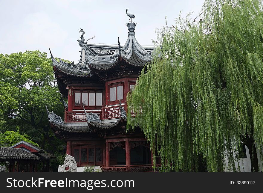 Yu Yuan Garden, Shanghai. The garden is a classical Chinese garden, built during the reign of Ming Emperor Jiajing (1559). Yu Yuan Garden, Shanghai. The garden is a classical Chinese garden, built during the reign of Ming Emperor Jiajing (1559).