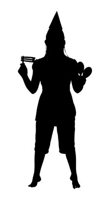 Silhouette With Clipping Path Stock Images Silhouette With Clipping Path Stock Images