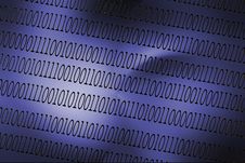 Binary Abstract Background Stock Photo