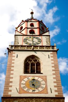 Merano Bell Tower, Sud Tirol Royalty Free Stock Photo Merano Bell Tower, Sud Tirol Royalty Free Stock Photo