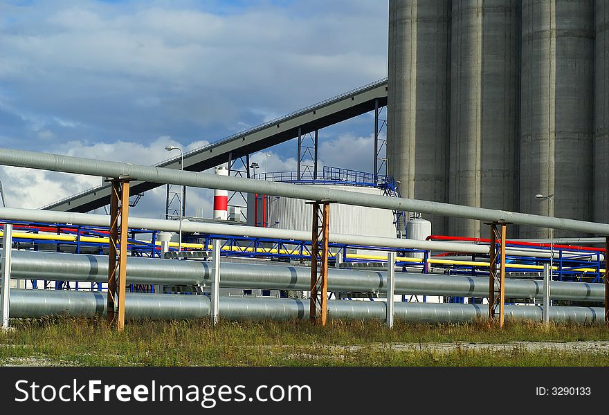 Different size pipes