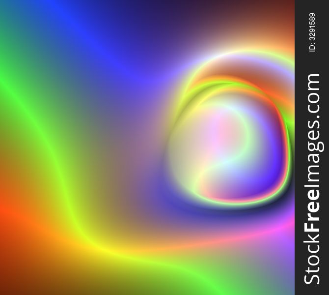 Abstract colored image like a rainbow. Abstract colored image like a rainbow
