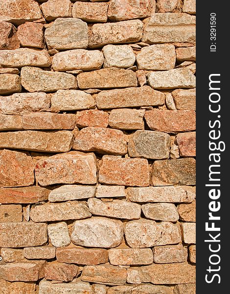 A tuscan styled wall, can be used as a background. A tuscan styled wall, can be used as a background