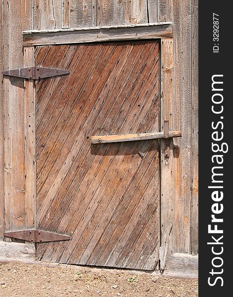 100 year old barn door. 100 year old barn door