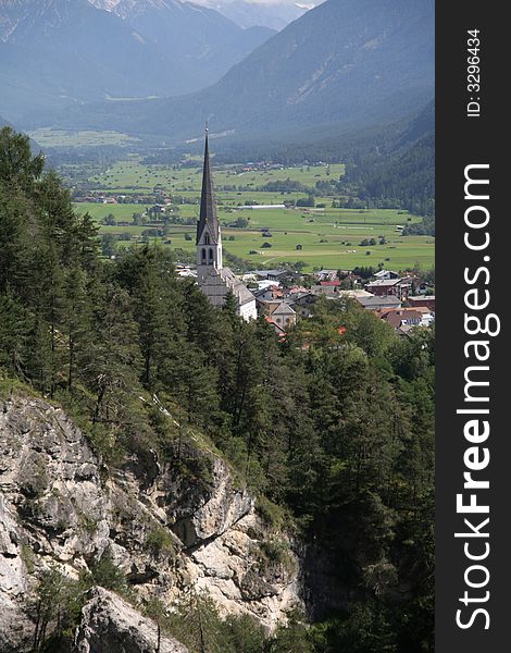 Beautiful landscape in Austrian Alps. Beautiful landscape in Austrian Alps