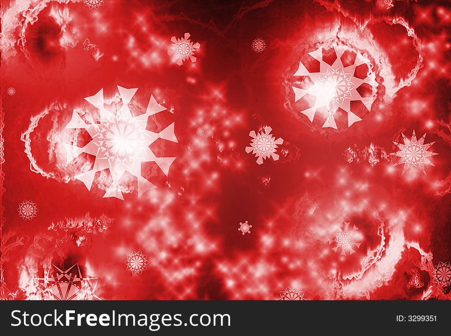 Picture of an Abstract Christmas background