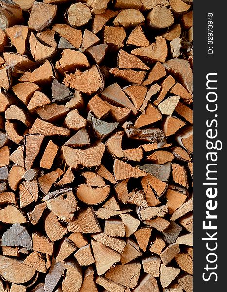 Stacked Wood Background