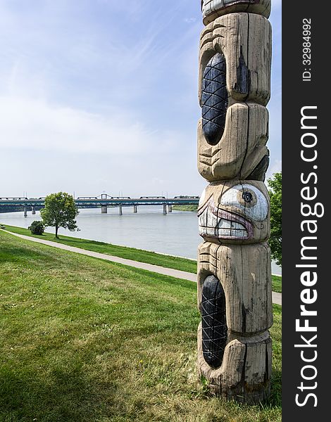 Dienfenbaker Bridge In Prince Albert