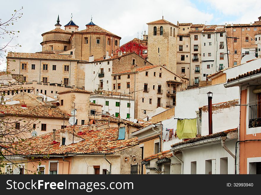 Roofs of Cuenca.