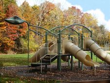 Playground Plesiosaur Stock Image