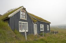 Icelandic Old House Royalty Free Stock Photography Icelandic Old House Royalty Free Stock Photography