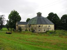 Old Round Barn Stock Photography Old Round Barn Stock Photography
