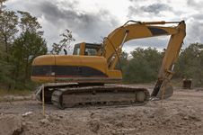 Excavator Stock Photo