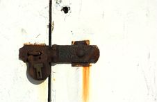 Old Rusty Lock Royalty Free Stock Photography