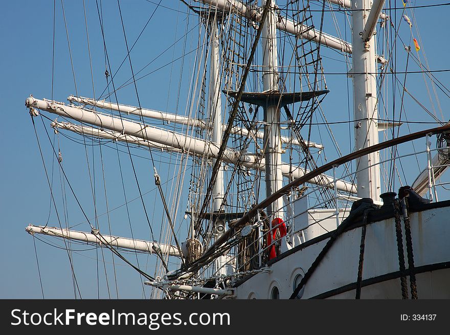 Tall ship Gorch Fock 1 ex. Towarischtsch. Tall ship Gorch Fock 1 ex. Towarischtsch