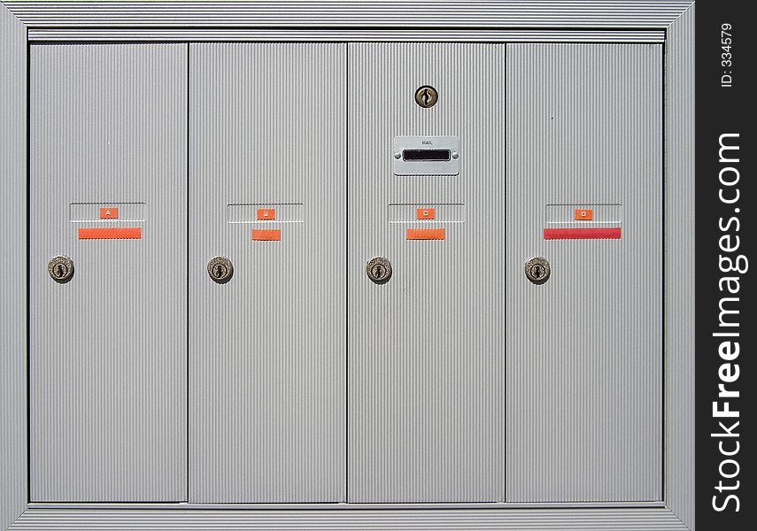 Apartment Mailboxes