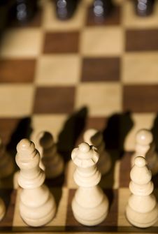 Chess Set Royalty Free Stock Photo Chess Set Royalty Free Stock Photo