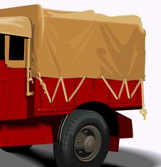 Articulated Lorry Stock Image Articulated Lorry Stock Image