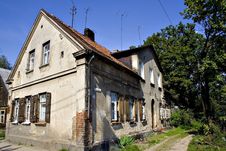 Old Polish Houses Royalty Free Stock Photo Old Polish Houses Royalty Free Stock Photo