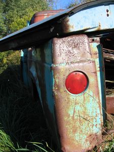 Rusty Truck Taillight Royalty Free Stock Photos Rusty Truck Taillight Royalty Free Stock Photos