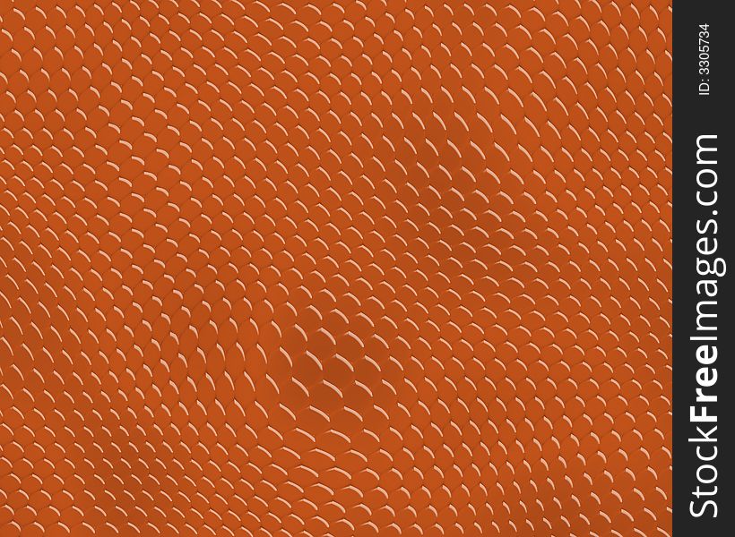 Reptile skin background of red snake. Reptile skin background of red snake