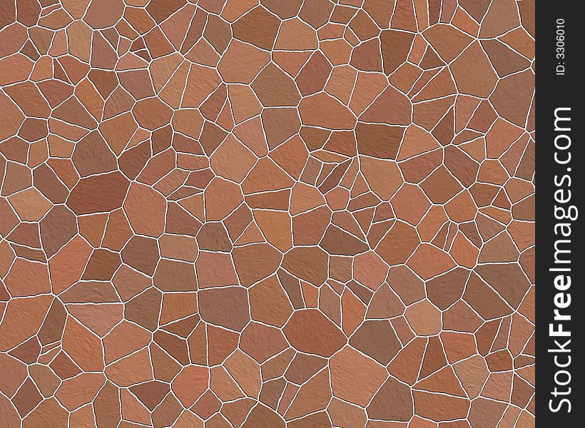 Stone wall construction pattern brown. Stone wall construction pattern brown