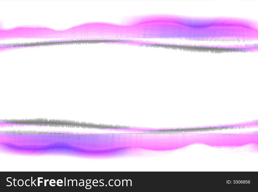 Background With Purple Waves