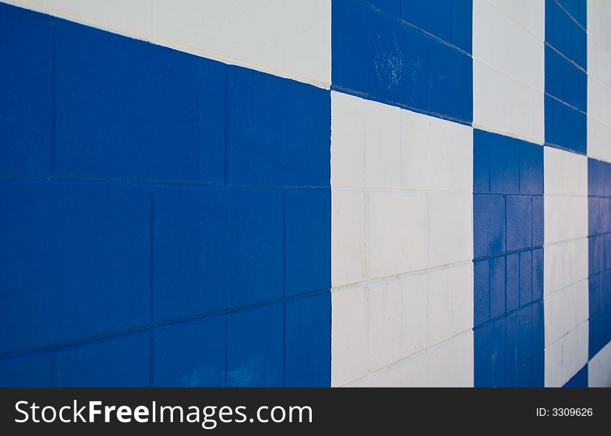 Abstract: Geometric Painted Wall Texture