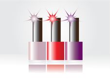 Nail Polish. Royalty Free Stock Photos Nail Polish. Royalty Free Stock Photos