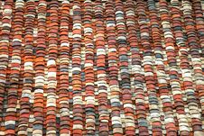 Chinese-style Colorful Roof Tiles Royalty Free Stock Image Chinese-style Colorful Roof Tiles Royalty Free Stock Image
