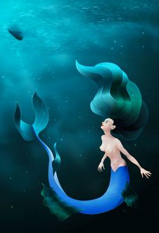 Mermaid Royalty Free Stock Image