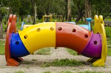 Rides For The Children S Playground Stock Image Rides For The Children S Playground Stock Image
